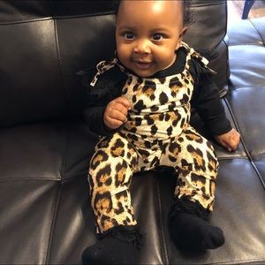 Baby romper, worn once